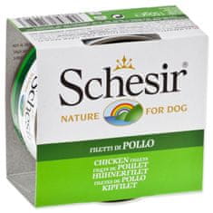 Schesir Dog Cons. Odrasli piščančji file 150g