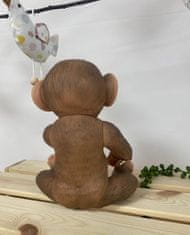 Guča Guca 993 REBORN MONKEY - dojenček z vinilnim telesom - 32 cm