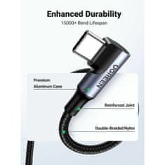 Ugreen US335 KOTNI (1) KABEL USB C 100W 1M SIV
