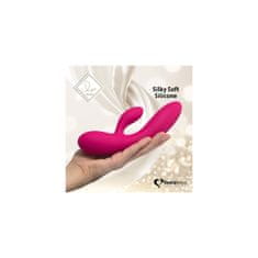 Feelztoys Rabbit vibrator FeelzToys - Lea, roza (bleščeč)