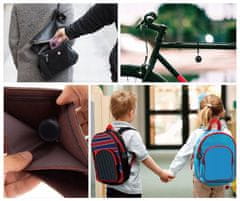 Gembird TA-TAG-01-BK Smart Tag črn Find My , lokator