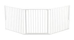 BabyDan Varnostna ograja FLEX L 90-223cm bela